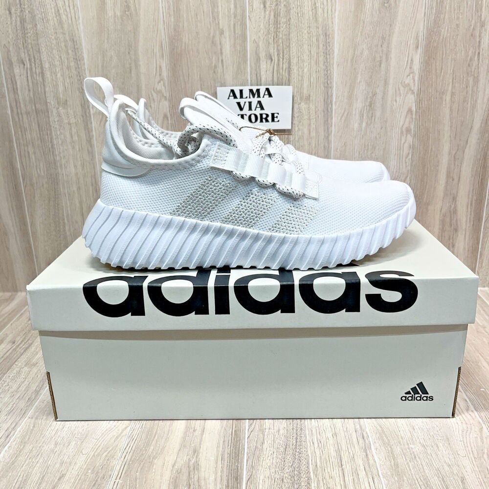 Adidas Women's Kaptir Flow 'White Zero Metallic' Shoes New IF6600 Women's Sz 8.5